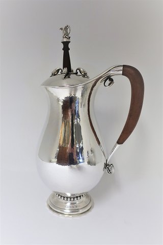 Georg Jensen. Chocolate jug with stirrer. Sterling (925). Model 460B. Design Georg Jensen