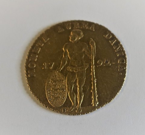 Denmark. Gold coin. Ducat 1792. Altona.