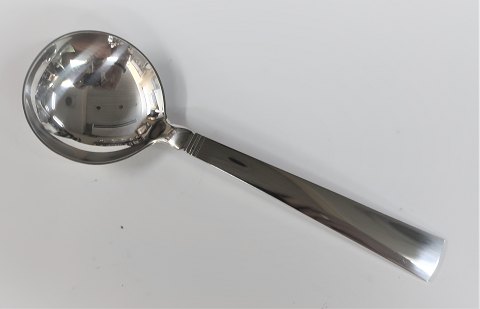 Georg Jensen. Silver cutlery (925). Acadia. Soup spoon round. Length 16 cm.