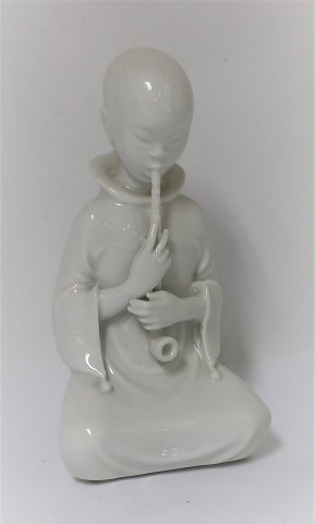 Royal Copenhagen. Porcelain figure. Opium Girl White (2342). Design: Arno 
Malinowski. Height 14 cm. (1 quality)