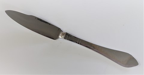 Georg Jensen. Sølvbestik (925). Antik. Fiskekniv. Længde 20,5 cm