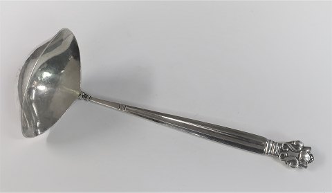 Georg Jensen. Konge. Sauceske / sovseske. Sterling (925). Længde 20 cm.