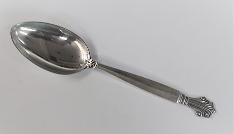 Georg Jensen. Acanthus. Dinner spoon. Sterling (925). Length 18,6 cm.