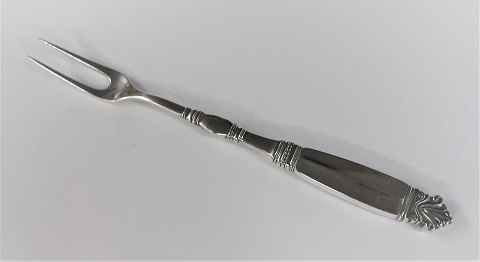 Georg Jensen. Silver (925). Acanthus. Meat fork large. Length 22 cm.