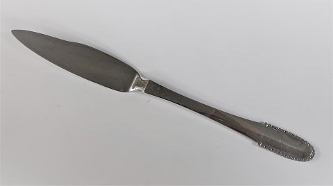 Georg Jensen. Silver (925). Beaded. Fish knife. Length 20,3 cm.