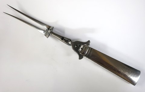 Georg Jensen. Silberbesteck (925). Acadia. Tranchier Gabel. Länge 27 cm. 
Produziert 1933-1945