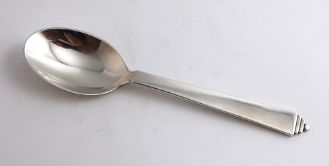 Georg Jensen. Silver cutlery (925). Pyramid. Dessert spoon. Length 16.5 cm. 
Produced 1930-1932