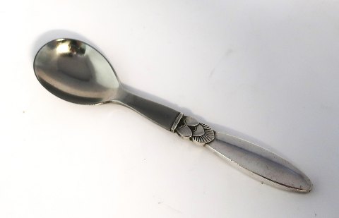 Georg Jensen. Kaktus. Eierlöffel. Sterling mit Stahl (925). Länge 11,6 cm