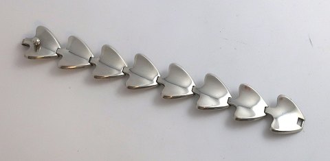 Bent Knudsen. Sterling silver bracelet (925). Length 18 cm.