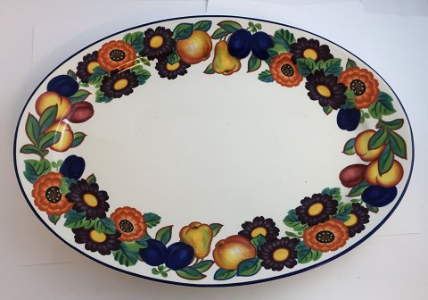 Royal Copenhagen. Golden Summer. Oval serving dish. Length 41.5 cm. Width 30.5 cm. Model 732 (2nd grade)