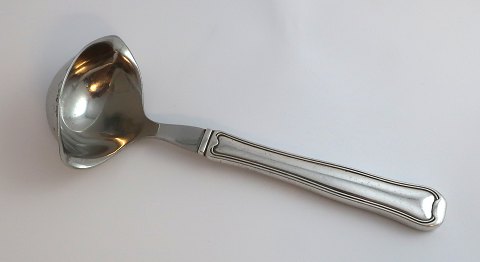 Georg Jensen. Sterling silver (925). Old danish. Sauce spoon with steel. Length 18.5 cm.