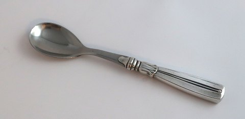 Lotus. Silver with steel (830). Egg spoon. Length 12.5 cm.