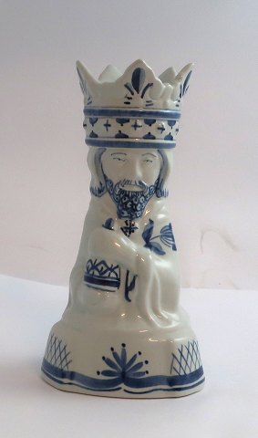 Royal Copenhagen. Trankebar. Holy Three Kings candlestick. Melchior. 3059/1160. Height 14.5 cm. (1 quality)
