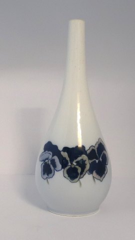 Royal Copenhagen. Vase with floral motif. Model 238/61. Height 21.5 cm. Produced before 1923. (1 quality)