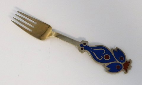 MichelsenChristmas fork1974Sterling (925)