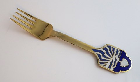 MichelsenChristmas fork1986Sterling (925)