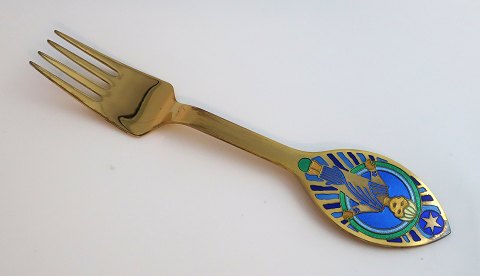 MichelsenChristmas fork1984Sterling (925)