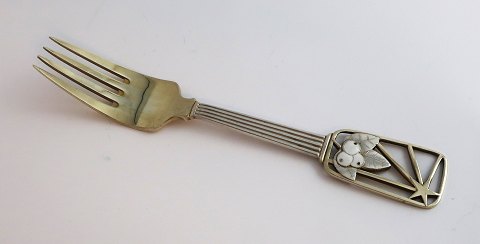 MichelsenChristmas fork1938Sterling (925)
