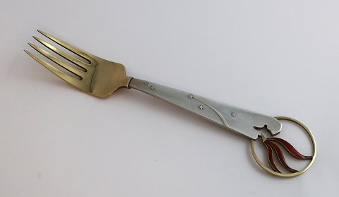 MichelsenChristmas fork1933Sterling (925)
