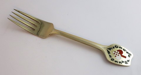 MichelsenChristmas fork1951Sterling (925)