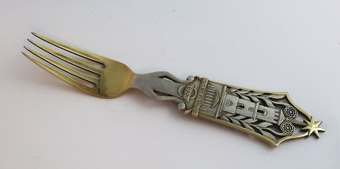 MichelsenChristmas fork1923Sterling (925)