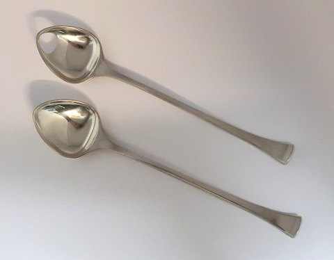 Hans Hansen. Kristine. Sterling salad set. Length 24.4 cm.