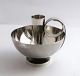 Michelsen. Kammerständer aus Sterlingsilber (925). Design Oluf Stähr-Nielsen. 
Höhe 9 cm. Produziert 1941