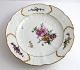 Royal Copenhagen. Saxon flower dinner plate. Luxury edition. Diameter 23 cm. 
Model 1355. (1 quality)