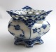 Royal Copenhagen. Blue fluted, full lace. Sugar Bowl. Model 1112. (2 quality). 
Height 8 cm.