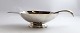 Christofle. Christian Fjerdingstad. Sauce bowl & sauce spoon of silver-plated 
metal. Length 20 cm.