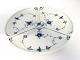 Bing & Grondahl. Blue painted. Cabaret platter. Diameter 23 cm. (2 quality).