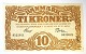 Denmark. Banknote 10 kr 1930