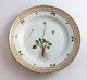 Royal Copenhagen, Flora Danica. Lunch plate. Design #3573. Diameter 19 cm. (1 
quality). Parnassia Kotzebue