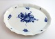 Royal Copenhagen. Blue flower. Oval tray. Model 8578. Length 29 cm. (1 quality)