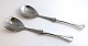 Patricia. Silver cutlery (925). Salad set with steel. Length 26 cm.