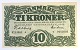 Denmark. DKK 10 banknote 1948 o. Quality VF