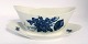 Royal Copenhagen. Blue flower. Sauce bowl. Model 563. Length 24 cm. (1 quality)