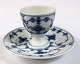 Royal Copenhagen. Blue Fluted, fluted. Egg cup on foot. Model 117. Height 6 cm. 
(1 quality)