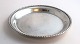 Grann & laglye. Silver bottle tray (830) with pearl edge. Diameter 12.5 cm