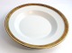 Royal Copenhagen. Porcelain no. 607. Soup plate. Model 607/9587. Diameter 25 cm. 
(1 quality)