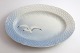 Bing & Grondahl. Seagull without gold. Oval serving plate. Length 28 cm. Width 
19 cm. (2 quality)