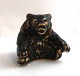 Royal Copenhagen. Sitting bear cub. Model 22747. Height 8 cm. (1 quality)