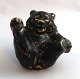 Royal Copenhagen. Sitting bear cub. Model 22746. Height 8 cm. (1 quality)