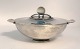 Georg Jensen. Sterling (925). Bowl with lid. Design: Harald Nielsen. Model 689. 
Diameter without handle 13 cm. Produced 1933-1945.