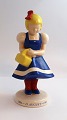 Søholm. Irma pige. Irmas 100 års jubilæum 1886 - 1986. Højde 20,5 cm.