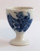 Royal Copenhagen. Blue flower, svejfet. Egg cup. Model 1568. Height 6.5 cm. (3 
quality)