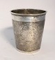 Christian Frederik Nyested, Horsens. Silver goblet. Height 9.6 cm. Diameter 8.7 
cm.