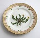 Royal Copenhagen, Flora Danica. Cake plate. Design # 3552. Diameter 14,5 cm. (1 quality). Hypericum humifusum L