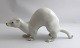 Royal Copenhagen. Porcelain figurine. White ermine. Model 4562. Length 24 cm. (1 
quality)