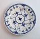 Royal Copenhagen. Blue fluted, half lace. Cake plate. Model 574. Diameter 17 cm. (2 quality)